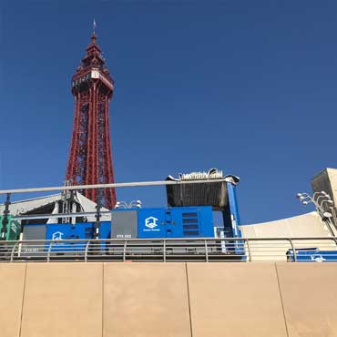 FTS Event Power generators on site